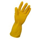 GUANTES LATEX DE FREGAR FLOCADO AMARILLO - ATLANTICO