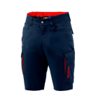 BERMUDAS CARGO HAWAII Azul marino-Rojo