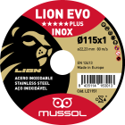 Disco abrasivo EXTRAFINO INOX Lion Evo